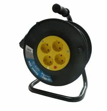 Kabelhaspel / haspel 40 meter 4V 3x1.5mm² + RA, Verzenden, Nieuw