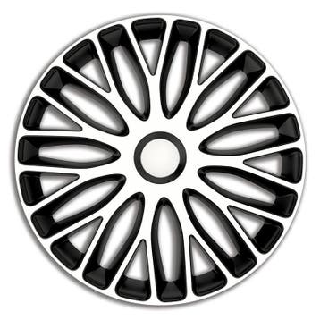 Wieldoppen  Mugello 17-inch wit/zwart, Verzenden, Nieuw