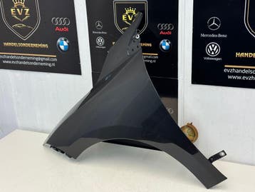 Renault Megane spatbord/voorscherm links bj.2010 zwart, Gebruikt, Links, Renault, Spatbord
