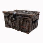 Wicked Picknickmand bakkersmand maat L, Zwart (47 x 36 x 26, Fietsen en Brommers, Fietsaccessoires | Fietsmanden, Verzenden, Nieuw