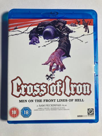 CROSS OF IRON (IMPORT WITHOUT DUTCH SUBS) (BLURAY), Verzenden, Gebruikt