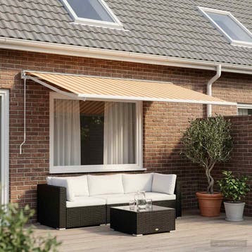 vidaXL Vervangingsdoek voor zonnescherm Multikleur 600 × 350, Verzenden, Nieuw