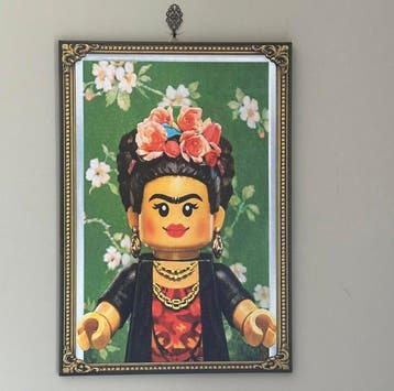 Lego Merchandise - Art - “Frida – Ritratto Pop LEGO” by Ldm, Nieuw