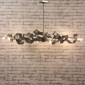 Dijkos - Ztahl hanglamp Padova 092 Refurbished, Huis en Inrichting, Lampen | Hanglampen, Ophalen, Zo goed als nieuw, Overige materialen