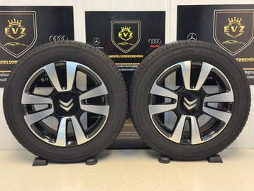 2 stuks 195/60R16 inch velgen zomerband Citroen C3 Aircross, Gebruikt, 16 inch, Banden en Velgen, Personenwagen