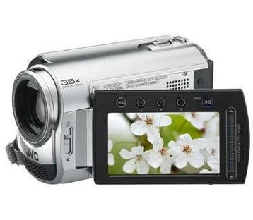 JVC Everio GZ-MG330AE Digitale Videocamera - Zilver (In doos, Verzenden, Zo goed als nieuw