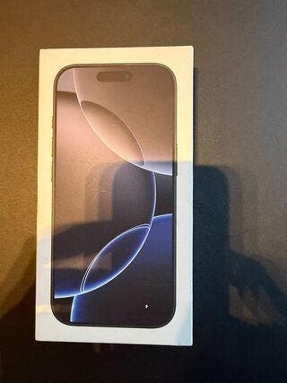 iPhone, Apple, 16 Pro 512GB A3293, black titanium, Nieuw