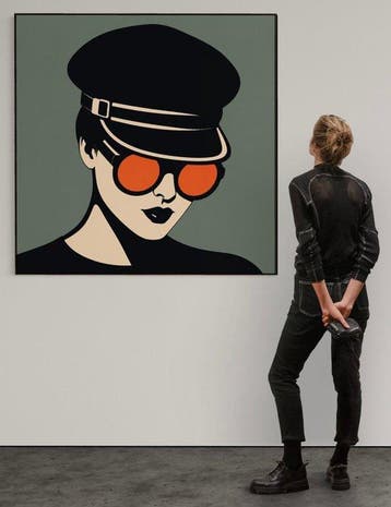 Jonathan Antony - Strike a Pose # 44. XL 1025 x 1025 mm.