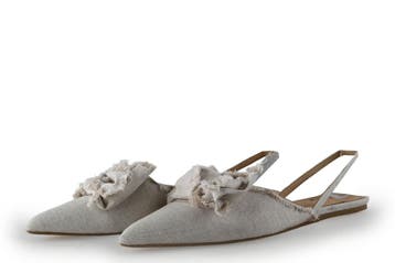 Sacha Loafers in maat 38 Wit, Verzenden, Wit, Overige typen, Zo goed als nieuw