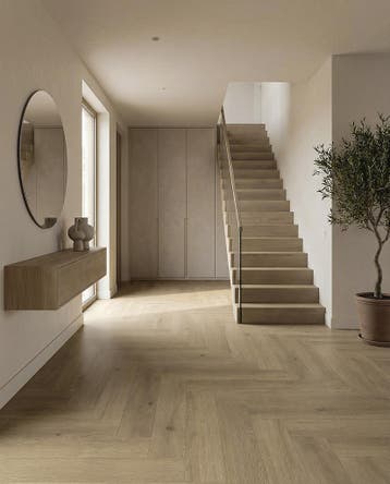 -21% | Actie vloer Klik PVC Visgraat  - OP = OP! | Luxury, Huis en Inrichting, Stoffering | Vloerbedekking, Ophalen, Nieuw