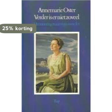 Verder is er niet zoveel - Oster 9789010054647, Verzenden, Zo goed als nieuw, Oster