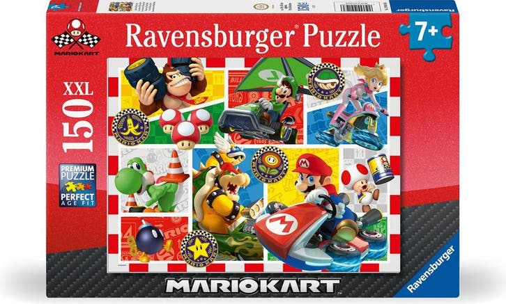 Mario Kart Puzzel (150 XXL stukjes) | Ravensburger - Puzzels, Kinderen en Baby's, Speelgoed | Kinderpuzzels, Nieuw, Verzenden