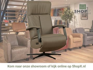 Leren sta-op-stoel Pure - Toledo Moss (bruin/groen) -, Bohemian, Industrieel, Modern, Scandinavisch, Nieuw, Ophalen of Verzenden