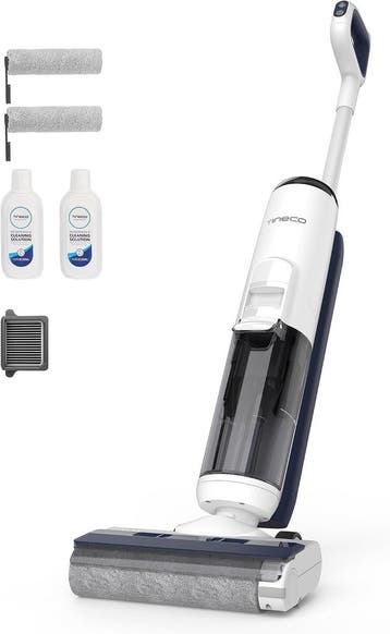 Tineco iFLOOR 5 Breeze Complete - 50% Korting (Retour), Ophalen of Verzenden, Zo goed als nieuw, Waterstofzuiger, Minder dan 1200 watt