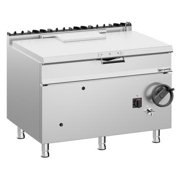 GGM Gastro | Kantelbare braadpan GIUSEPPE 900 - gas - 120L -, Verzenden, Nieuw