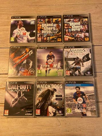 Sony - Playstation 3 (PS3) - Mixed Games - Videogame - In, Nieuw
