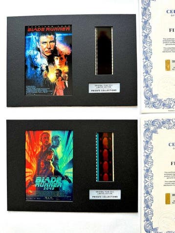 Blade Runner – Rare Set of 2 Mounted 35mm Film Cells –, Nieuw