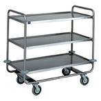 Wagen | RVS | 3 Schappen | 1100x600x1000(h)mm Mastro, Verzenden, Nieuw in verpakking