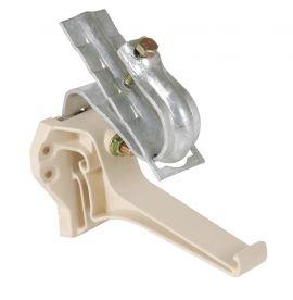 Ovation LG28 PVC-Ti gootbeugel met dakhaak (verb.oph.) beige, Ophalen of Verzenden, Nieuw