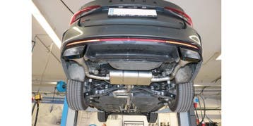 FOX Skoda Octavia NX RS iV einddemper uitgang rechts/links -, Auto-onderdelen, Uitlaatsystemen, Verzenden, Nieuw