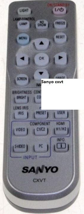 Afstandsbediening Sanyo plv-z5, Ophalen of Verzenden, Nieuw, Origineel