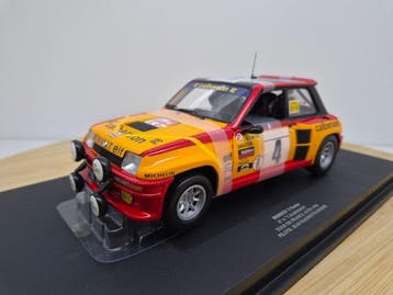 Universal Hobbies 1:18 - Modelauto - Renault 5 Turbo #4, Nieuw