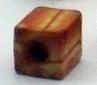25 x Afrikaanse houten kralen 8 x 8 mm – gat ca. 3 mm –, Ophalen of Verzenden, Nieuw, Kraal