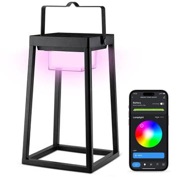 Solar hang- en tafellamp Yuma Smart op zonne-energie, Zonne-energie, Kunststof, Verzenden, Minder dan 50 watt