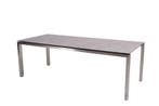 4 Seasons Outdoor Goa tafel RVS met HPL blad light grey 220, Ophalen of Verzenden, Nieuw