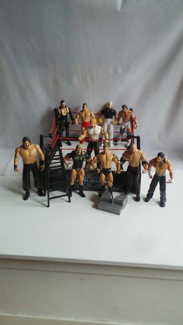 Jakks Pacific - Speelgoed Lot 10 Figurines articulées et