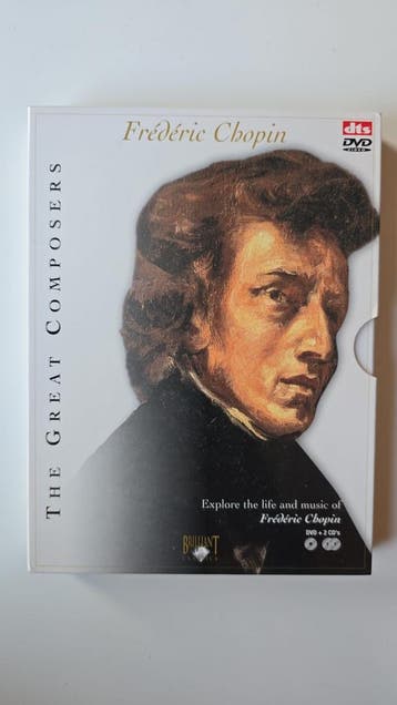 THE GREAT COMPOSERS FREDERIC CHOPIN (DVD), Verzenden, Gebruikt