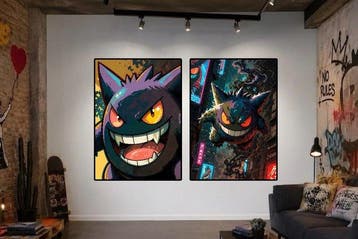SSICK - [XL MATTE PAPER] Shadow Smile + Neon Haunt, Nieuw