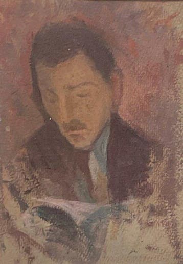 Emilio Pasini (1873-1953) - Busto duomo con i baffi - NO