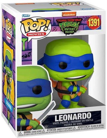 Funko Pop! - Teenage Mutant Ninja Turtles Leonardo #1391 |, Verzamelen, Poppetjes en Figuurtjes, Verzenden, Nieuw