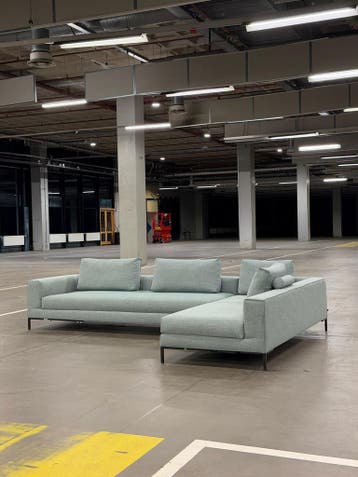 Design on Stock Aikon Lounge | Milton | NIEUWSTAAT, Overige materialen, Hoekbank, 300 cm of meer, Ophalen of Verzenden