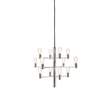 Herstal - Herstal Group - Plafondlamp - Manola 12 Chrome