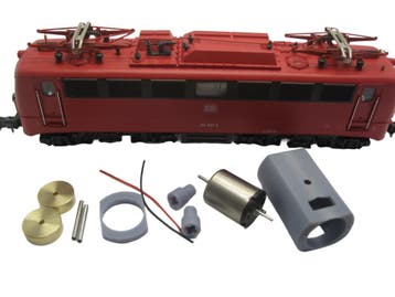 micromotor HR002C motor ombouwset voor Roco BR 01, BR 23,, Hobby en Vrije tijd, Modeltreinen | H0, Overige merken, Gelijkstroom
