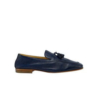 TESTONI - 8 UK - 42 IT - Carloforte Unlined Loafer Shoes, Nieuw