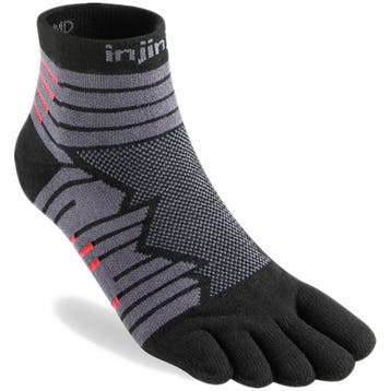 Injinji Ultra Run Mini-Crew  Zwart - 44-47, Verzenden, Nieuw, Kleding