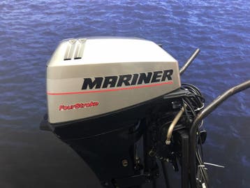 “ Mercury/Mariner 9.9 pk buitenboordmotor “ “, Watersport en Boten, 5 tot 10 pk, Viertaktmotor, Ophalen of Verzenden, Zo goed als nieuw