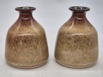 Bay Keramik – 2er Set Vasen – West German Art Pottery - Vaas, Antiek en Kunst