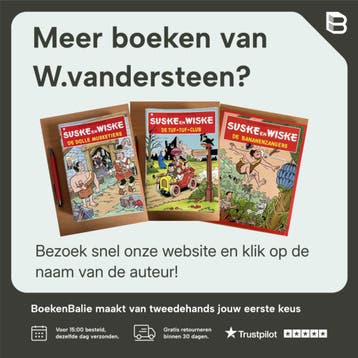 Suske en Wiske 09 het sprekende Testament a-5 uitgave, Verzenden, Gelezen, W.vandersteen