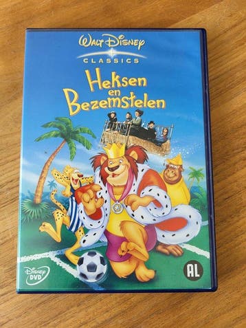DVD - Heksen En Bezemstelen, Animatie, Verzenden, Overige soorten, Gebruikt