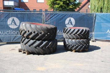 Veiling: Partij banden Michelin Xeobib VF520/60R28 en Multib, Ophalen, Gebruikt, Michelin