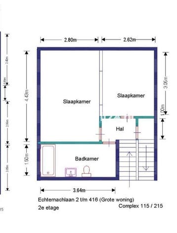 Woningruil - Echternachlaan 74 - 5 kamers en Noord-Brabant, Noord-Brabant