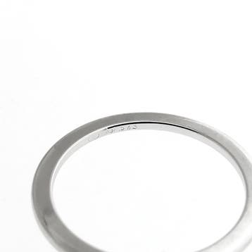 Witgouden aanschuifring, Sieraden, Tassen en Uiterlijk, Ringen, Gebruikt, Ophalen of Verzenden, Kleiner dan 17, Dame