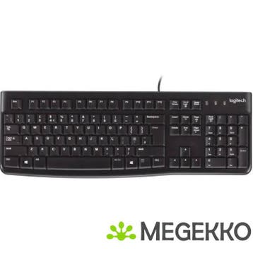 Logitech K120 toetsenbord Zwart, Computers en Software, Toetsenborden, Verzenden, Nieuw, Logitech