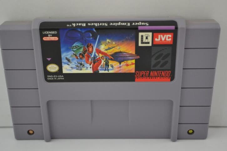 Super Star Wars Empire Strikes Back (SNES USA), Spelcomputers en Games, Games | Nintendo Super NES, Zo goed als nieuw, Verzenden
