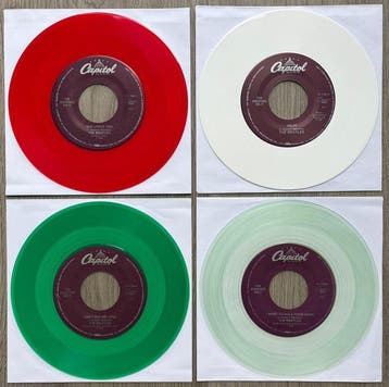 Beatles - 4x US Coloured Vinyl Jukebox 7” Set - RARE! - Free, Nieuw in verpakking