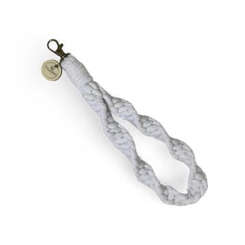 Macramé Pols Keycord - Twist - Katoen - Macramé -, Ophalen of Verzenden, Nieuw, Overige typen